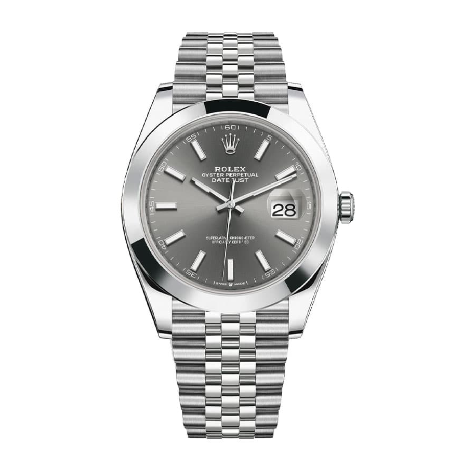 Rolex Datejust 126300 Stainless Steel Grey Dial Replica