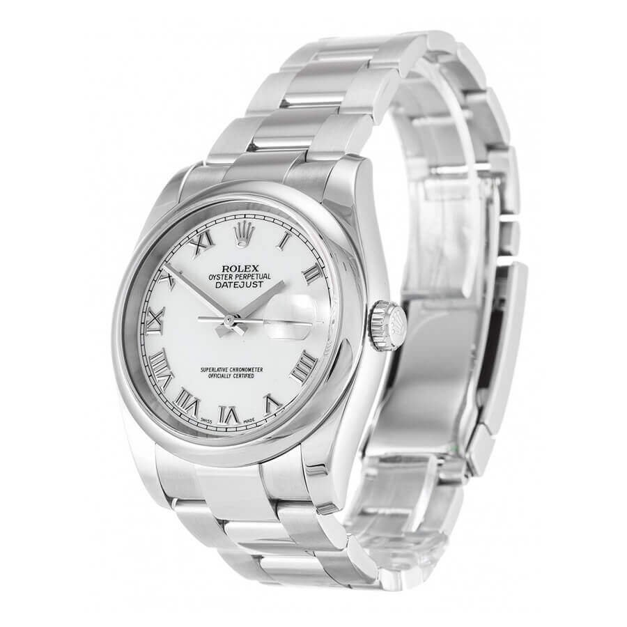 Rolex Oyster Perpetual Datejust White Dial 116200 Replica - Image 2