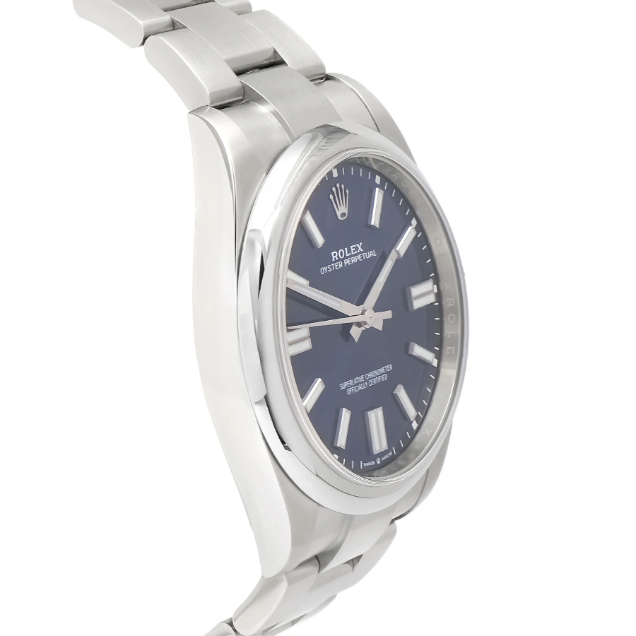 Rolex Oyster Perpetual 124300 Blue Dial Replica - Image 2