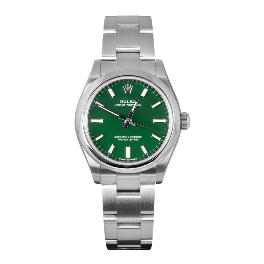 Rolex Oyster Perpetual 277200 Green Dial Replica