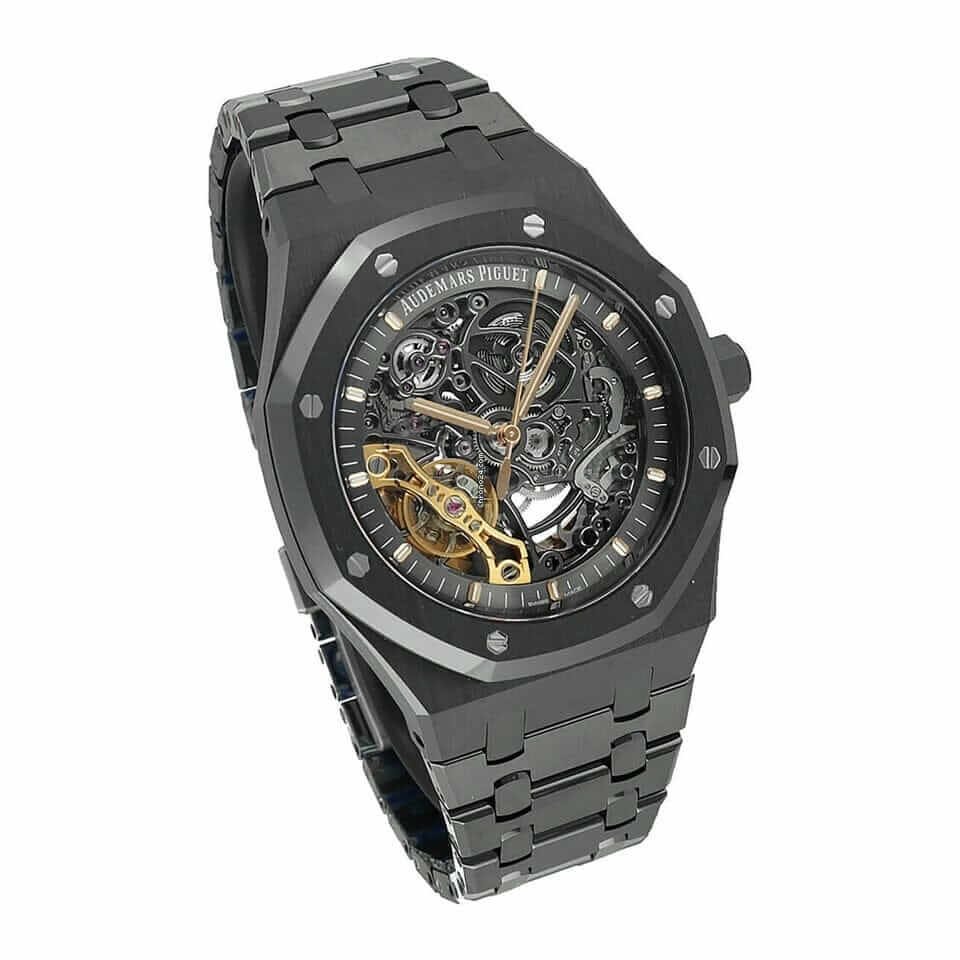 Audemars Piguet Black Skeleton Replica - Image 2