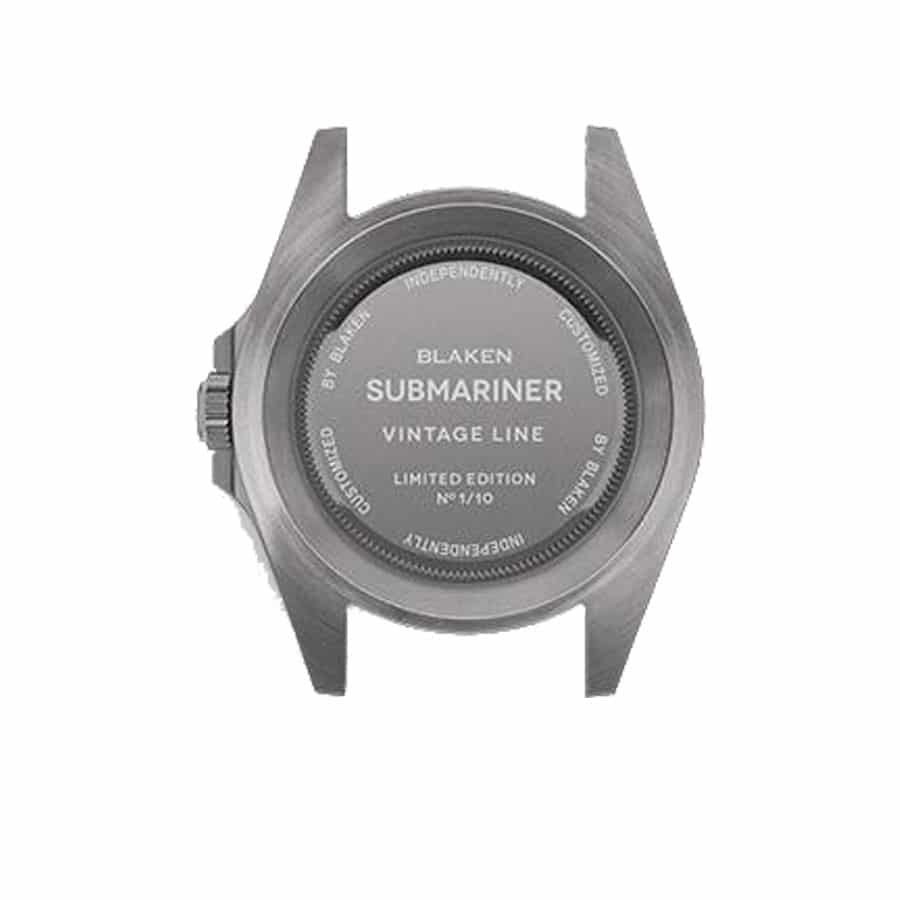 Rolex Submariner 6190 Blaken Black Dial Replica - Image 4