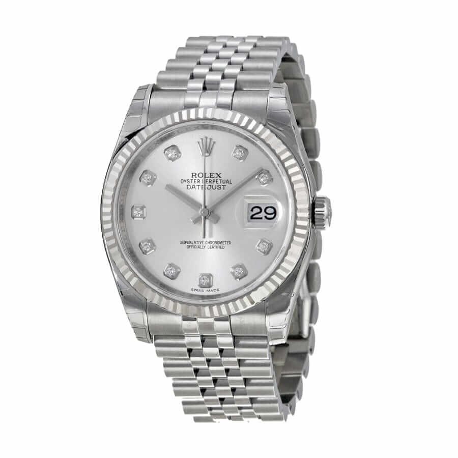 Rolex Datejust 116234-0084 Silver Dial Replica - Image 2