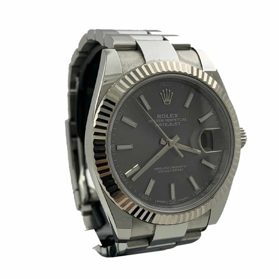 Rolex Datejust Grey Dial Replica - Image 2