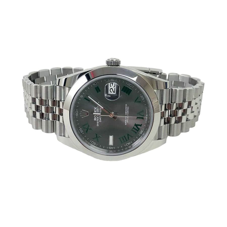 Rolex Datejust II Perpetual Grey Roman Dial 126300Jubilee Replica - Image 4