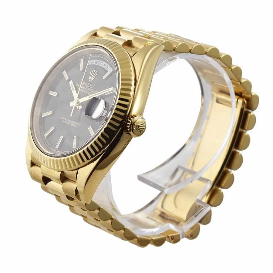 Rolex Day-Date Gold Black 228235 EW Replica - Image 2