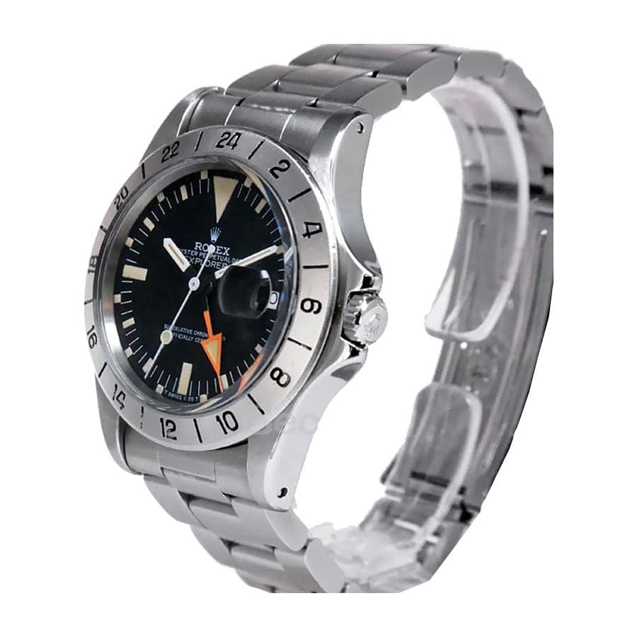 Rolex Explorer II 1655 (Antique) Black Dial WARO025 Oyster Replica - Image 2