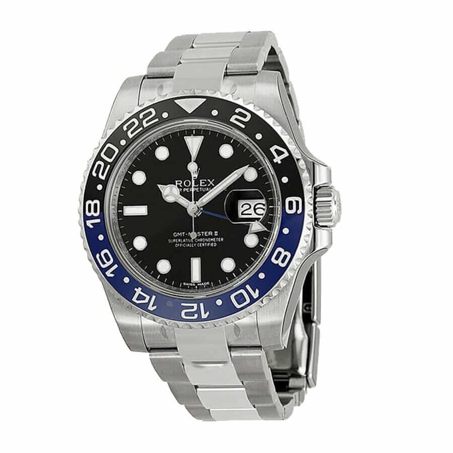 Rolex GMT-Master II Black Dial Batman Bezel 116710BLNR Oyster Replica - Image 2