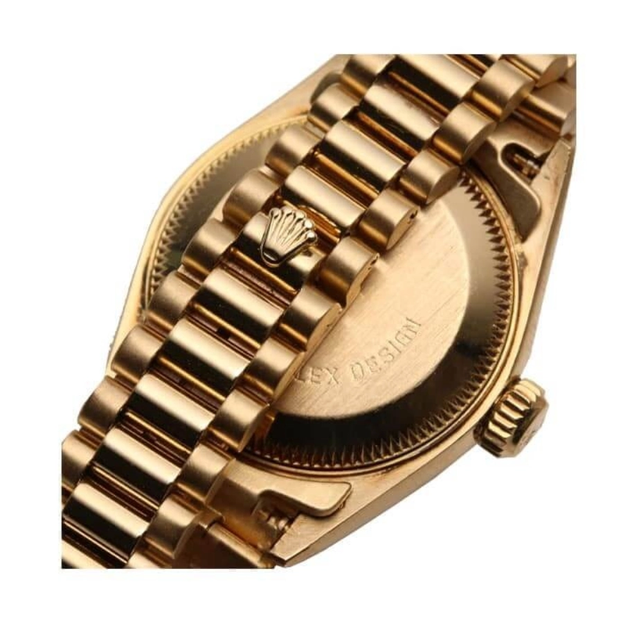 Rolex Datejust 69178 Yellow Gold Malachite Dial Replica - Image 3