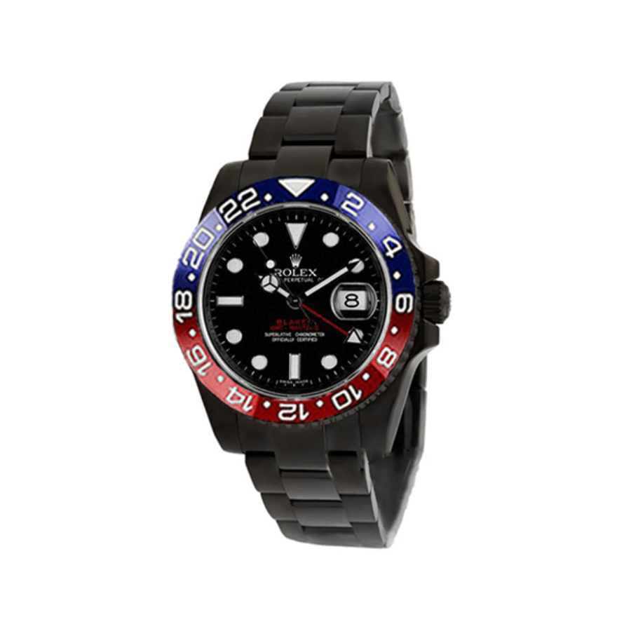Rolex Blaken 126710BLRO-0001 Pepsi Black Dial Replica - Image 2