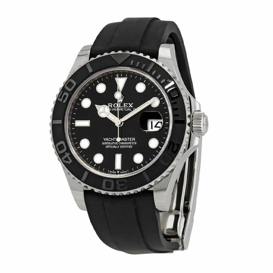 Rolex Yacht-Master 226659 White Gold Automatic Rubber Black Dial Replica - Image 2