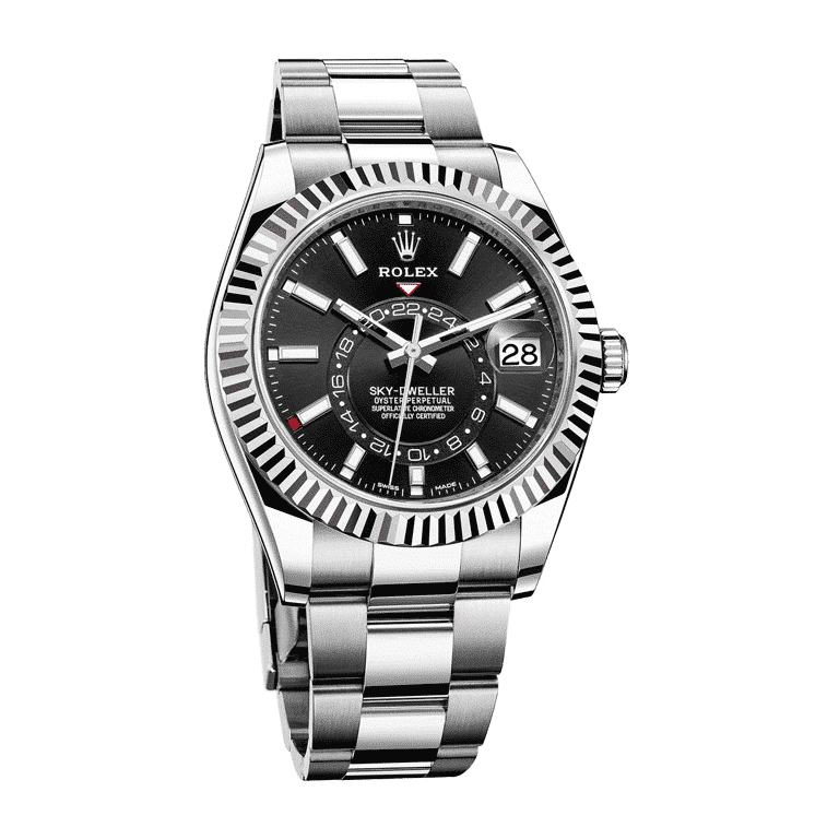 Rolex Sky-Dweller 326934 Black Dial Oyster Replica - Image 2