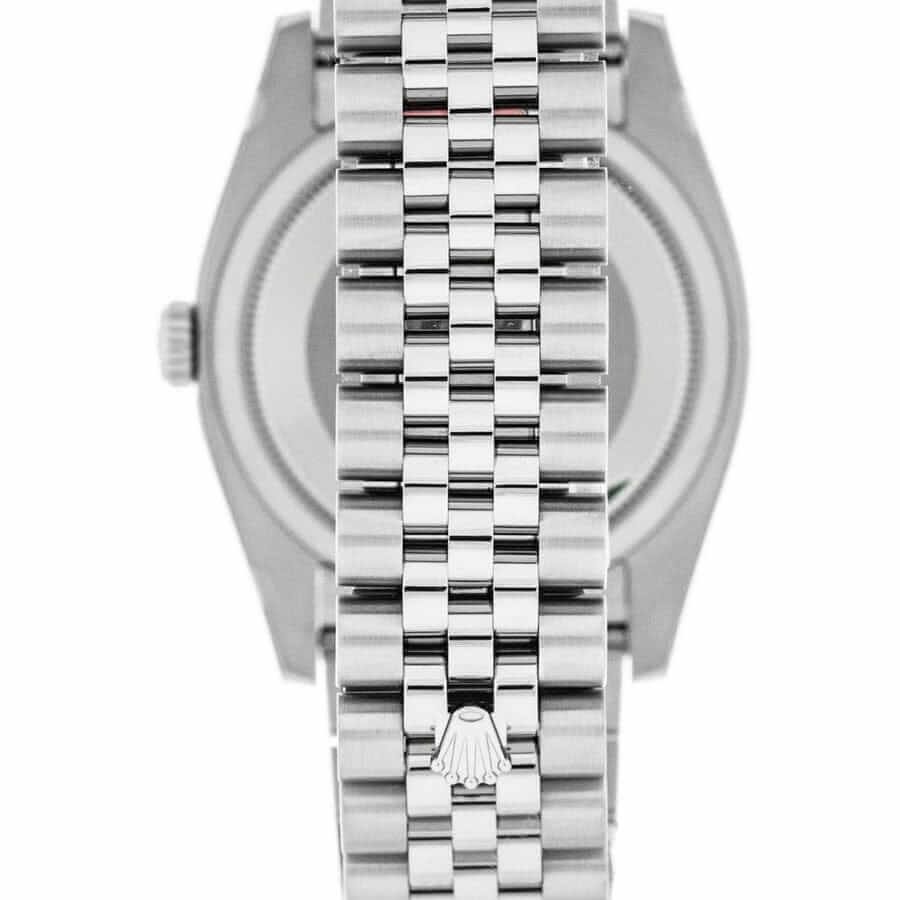 Rolex Datejust 178384-0017 White Gold Black & Diamond Dial Replica - Image 4